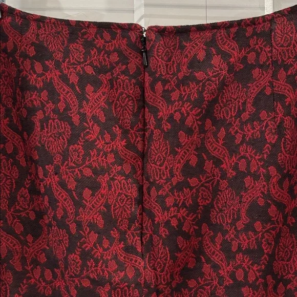 Christopher & Banks Red and Black Patterned Skirt
EUC - Picture 5 of 8